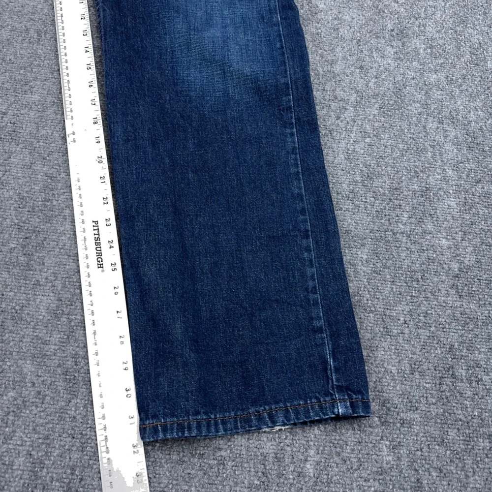 Levi's‎ 569 Jeans Men's 36x32 FITS 38 Loose Straight Dark Wash Denim 100% Cotton